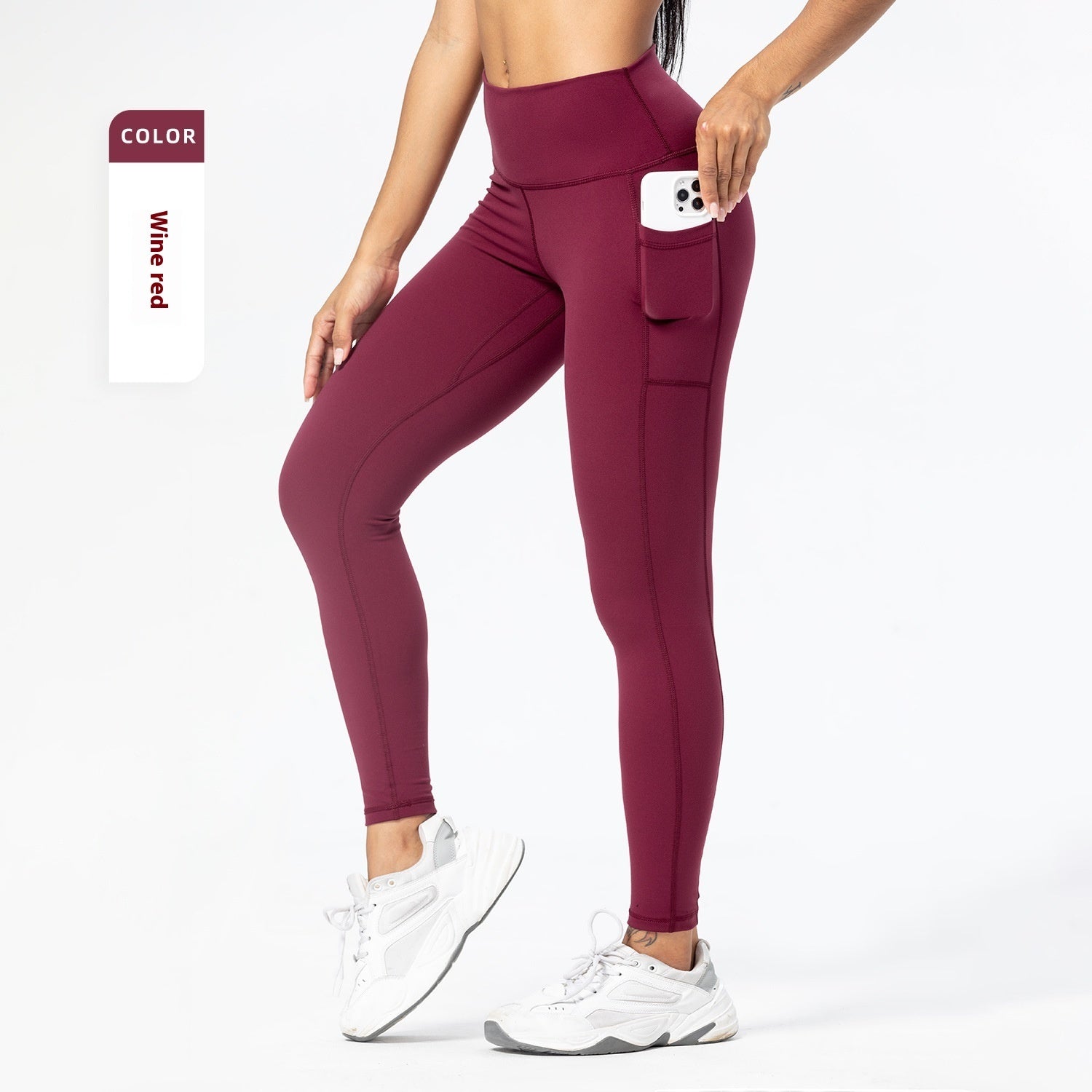 Slim-fit Pocket High Waist Workout Leggings