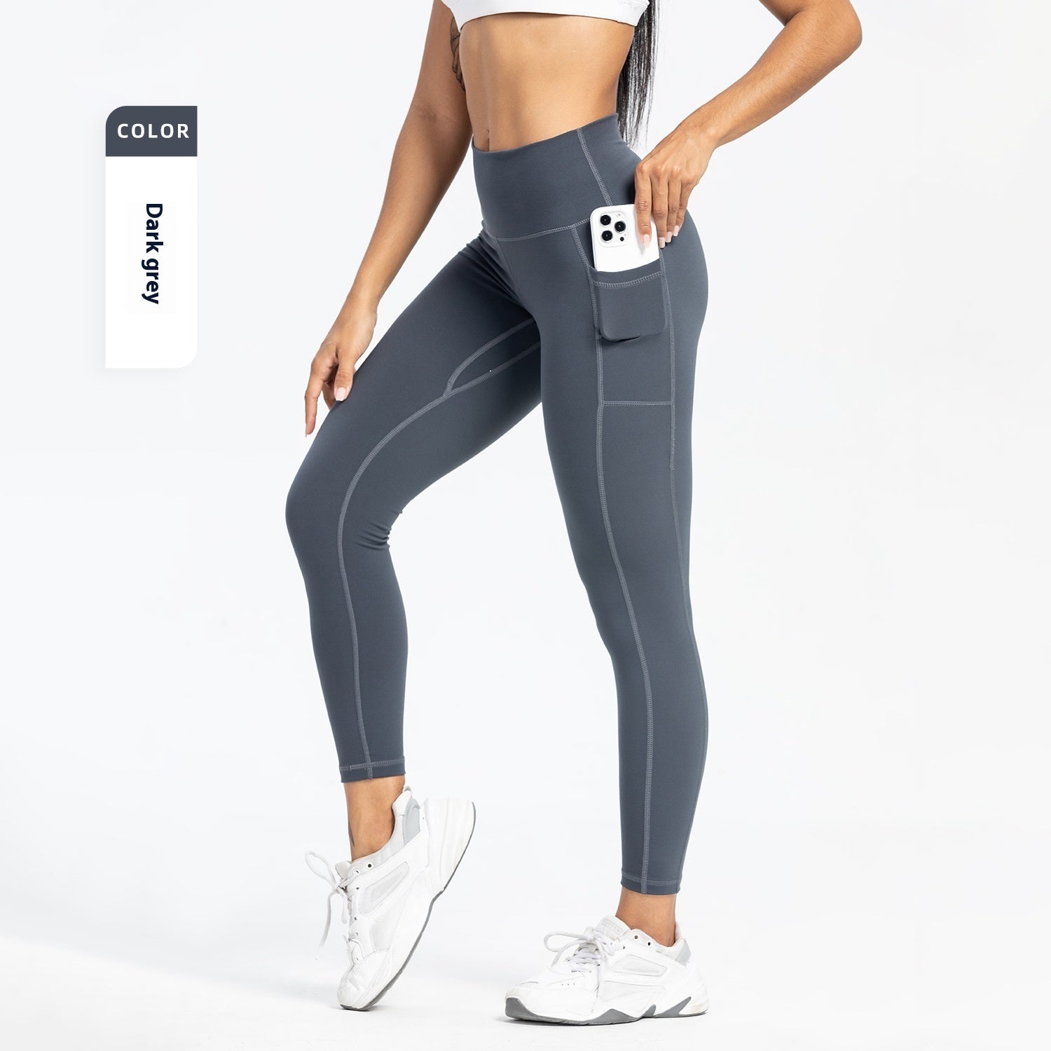 Slim-fit Pocket High Waist Workout Leggings