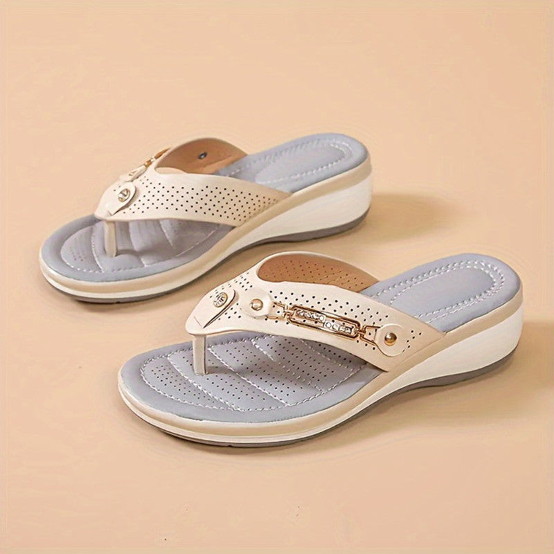 Beach Wedge Sandals