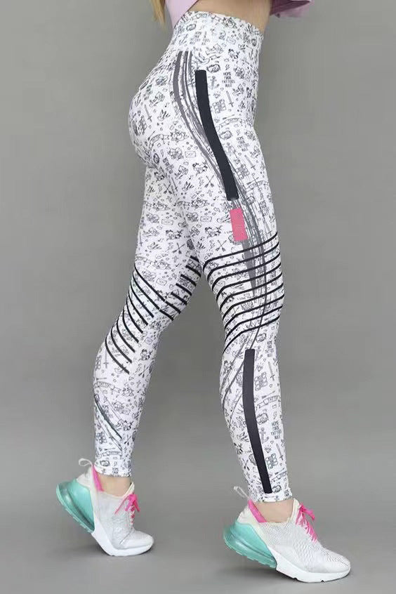 Slim-fit Designed Leggings