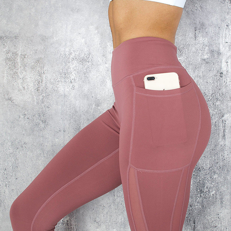 Quick-drying Mesh Pocket Leggings