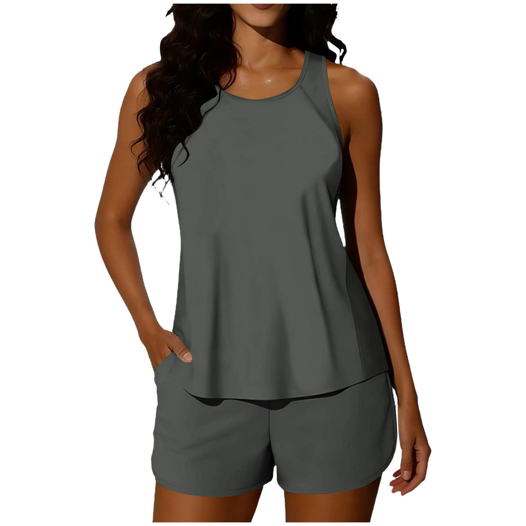 Summer Solid 2 Piece Set