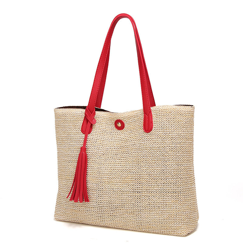 BEACH STRAW BAG