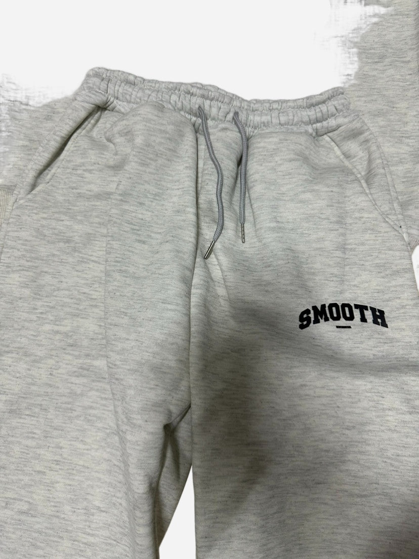 Gray Hoodie And Pants Fashion Running Two-piece Set Trendy