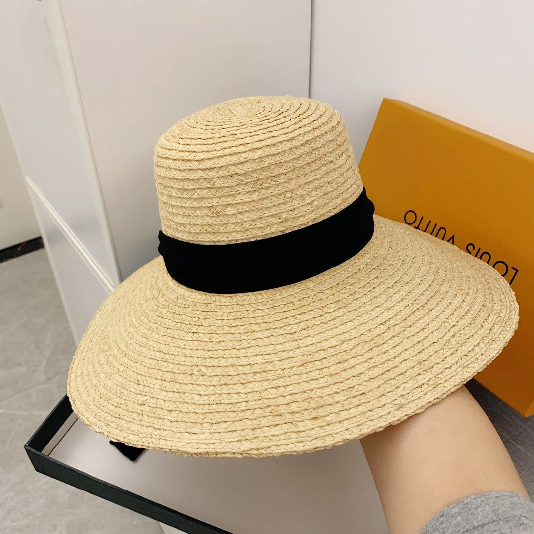 Xiaoxiangfeng Raffia Beach Hat