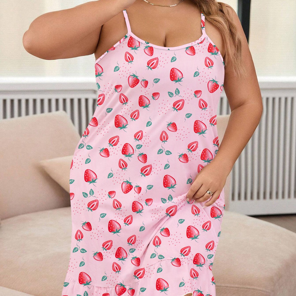Plus Size foody Pajamas