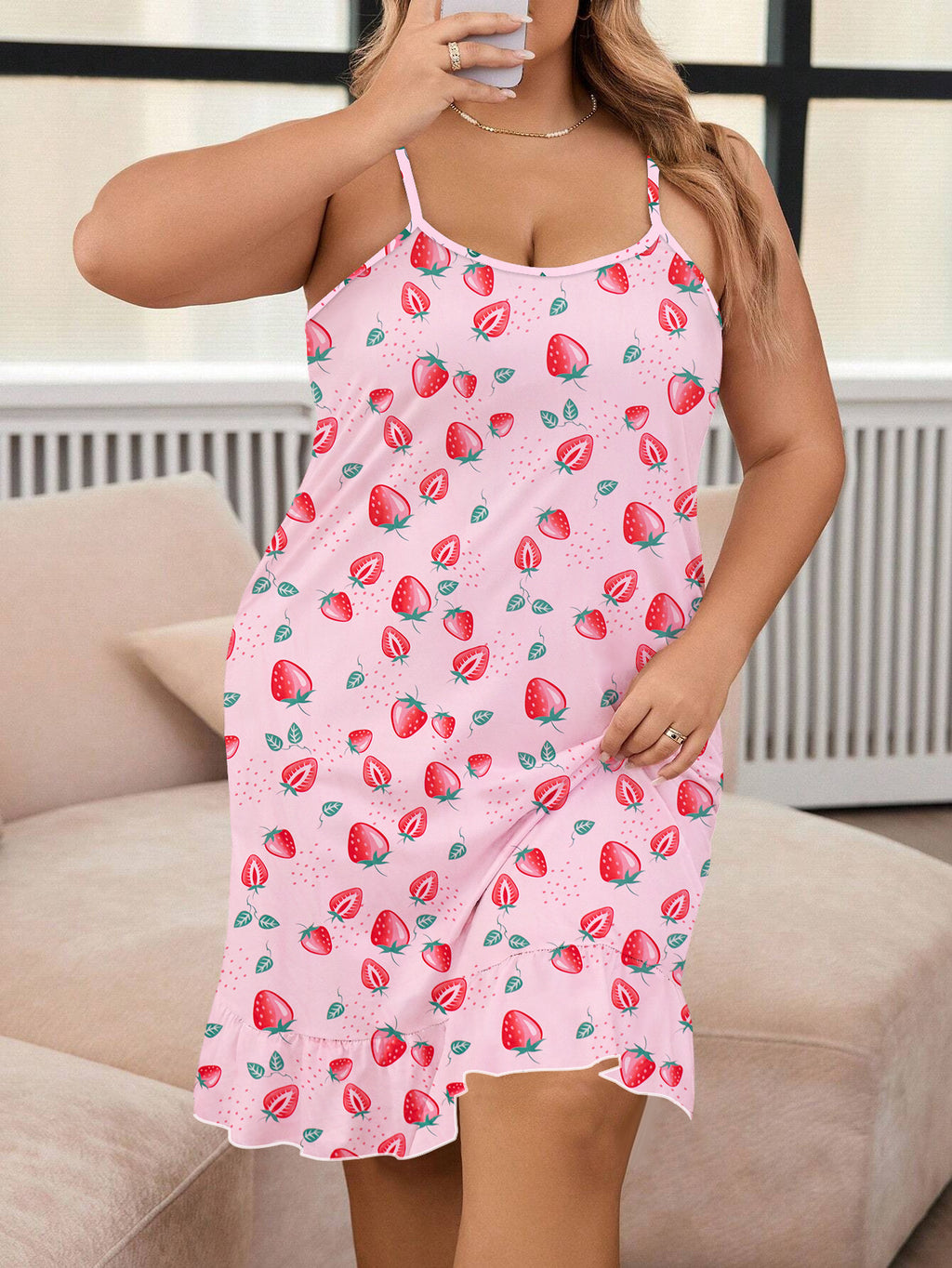 Plus Size foody Pajamas