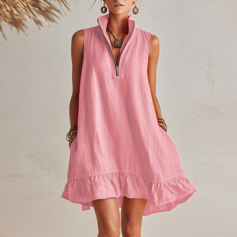 Beach Sleeveless  Sundress