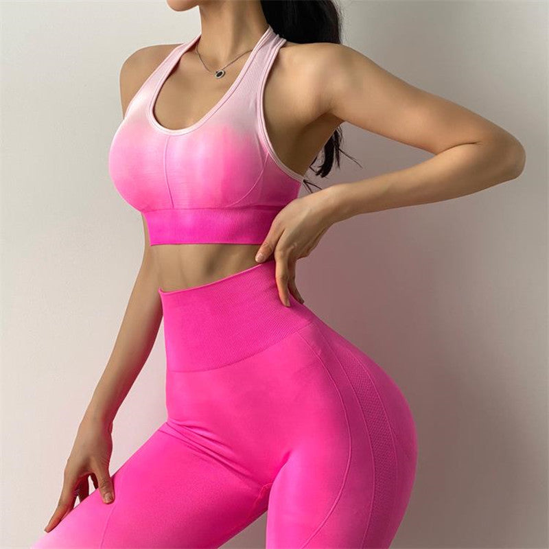 Two Piece Seamless Gym Set