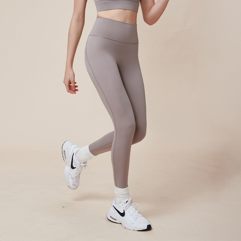 Cross Hip Peach Hip Leggings
