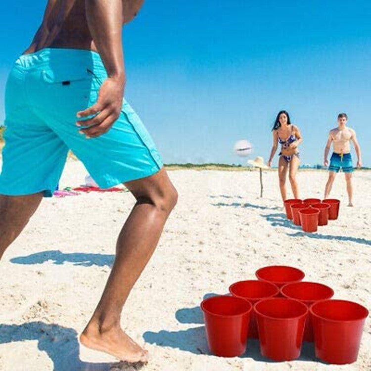 Beach Bucket Pong