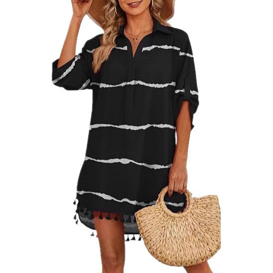 Tassel Beach Bikini Sundress