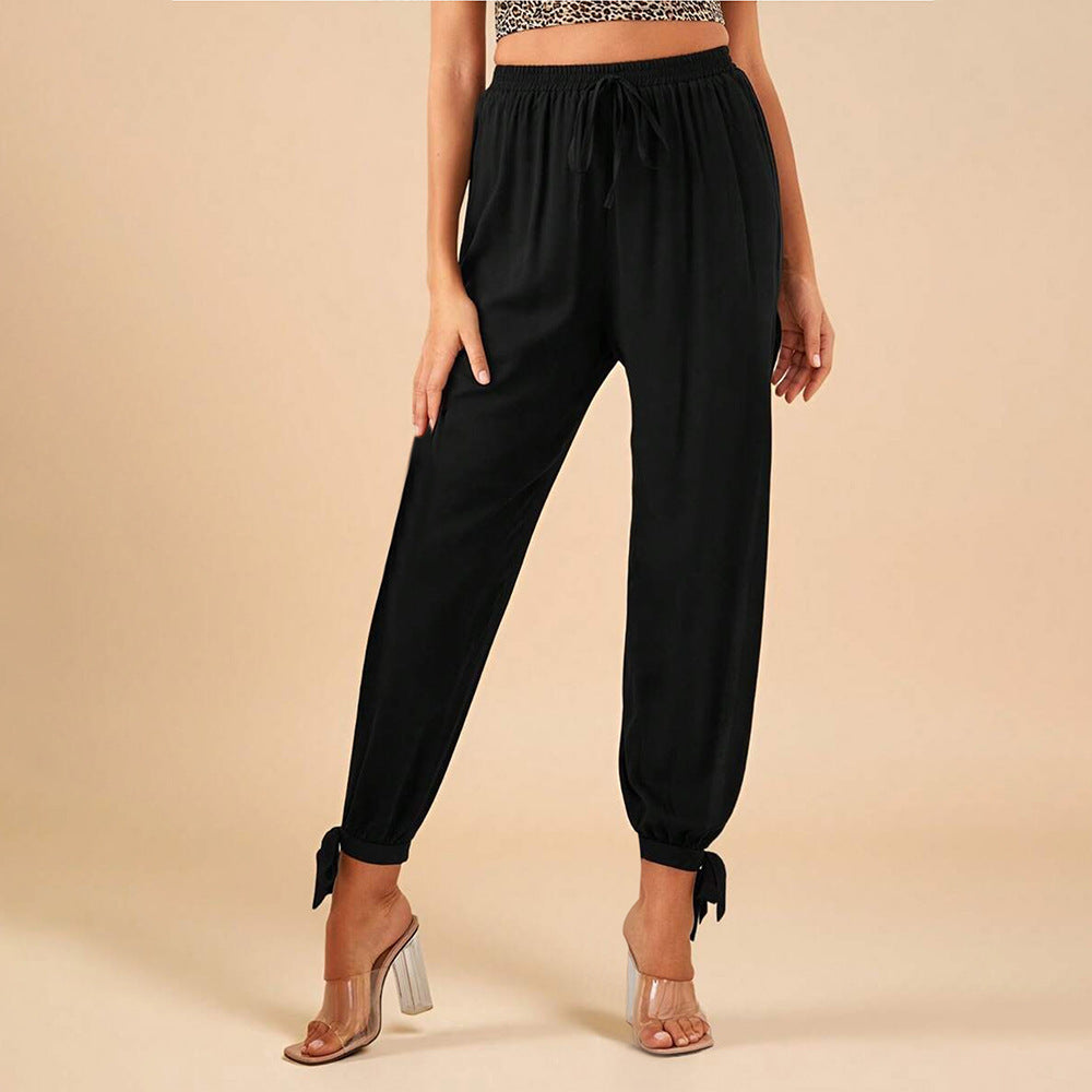 Drawstring Casual Pants