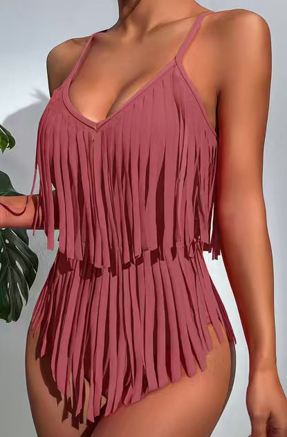 1 Piece Figure-hugging Backless Swimsuit