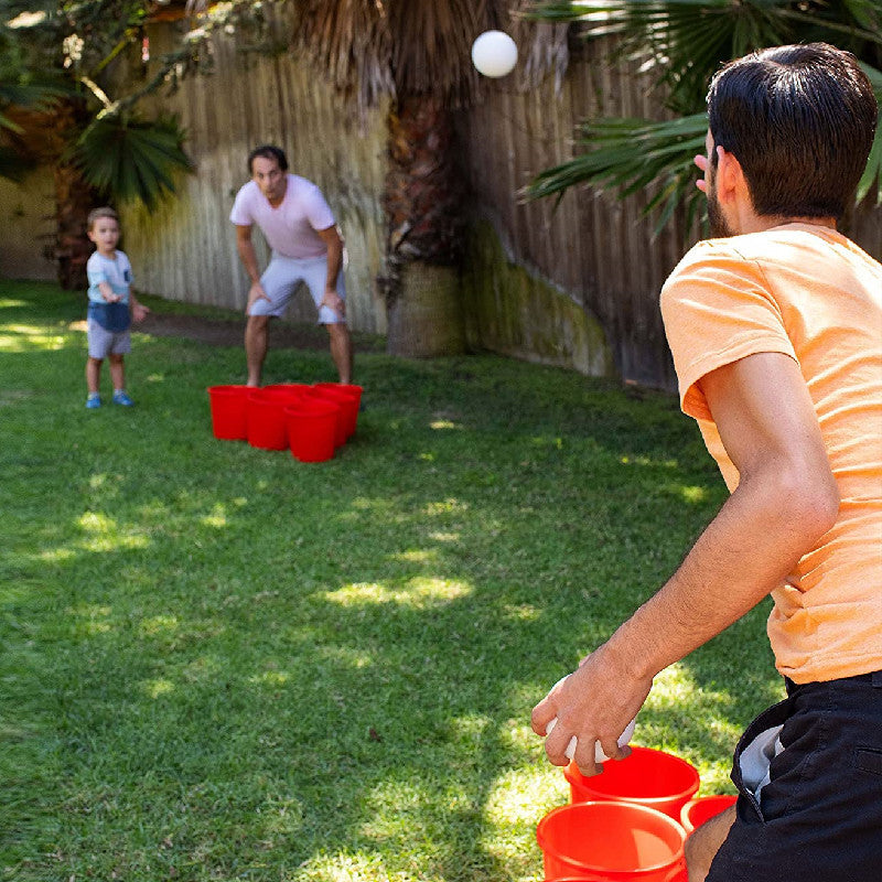 Beach Bucket Pong