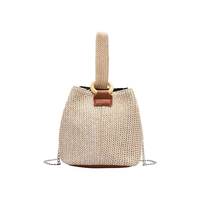 Beach straw bag