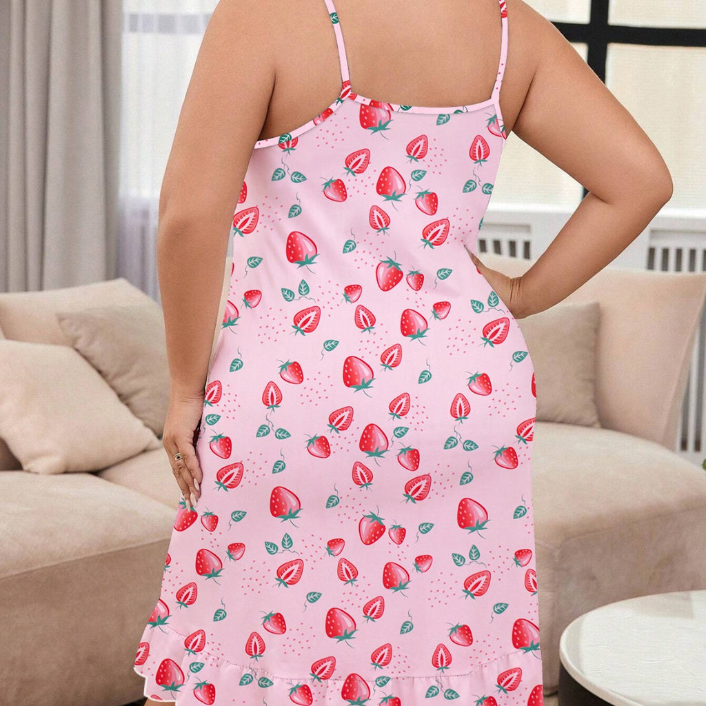 Plus Size foody Pajamas