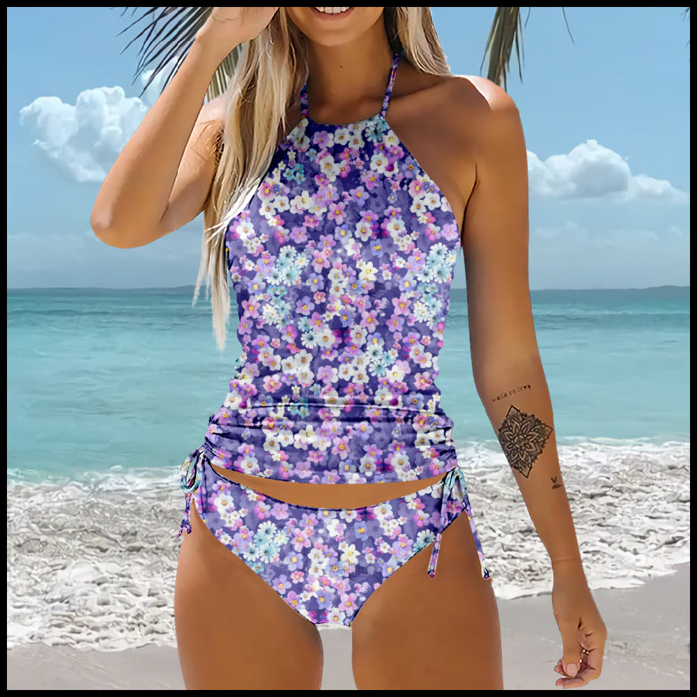 Pattern Bikini Beach suit
