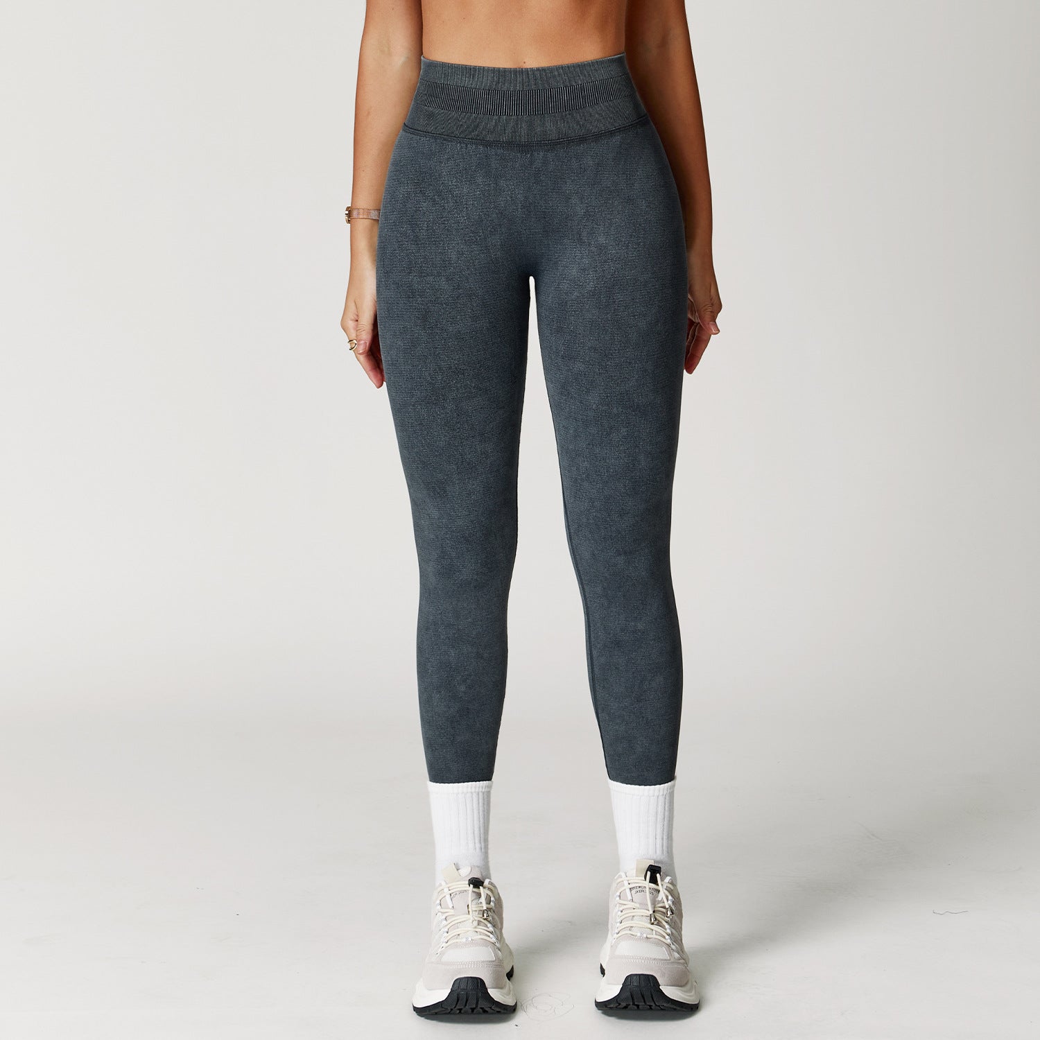 Seamless Stone Washed Butt Scrunch Leggings