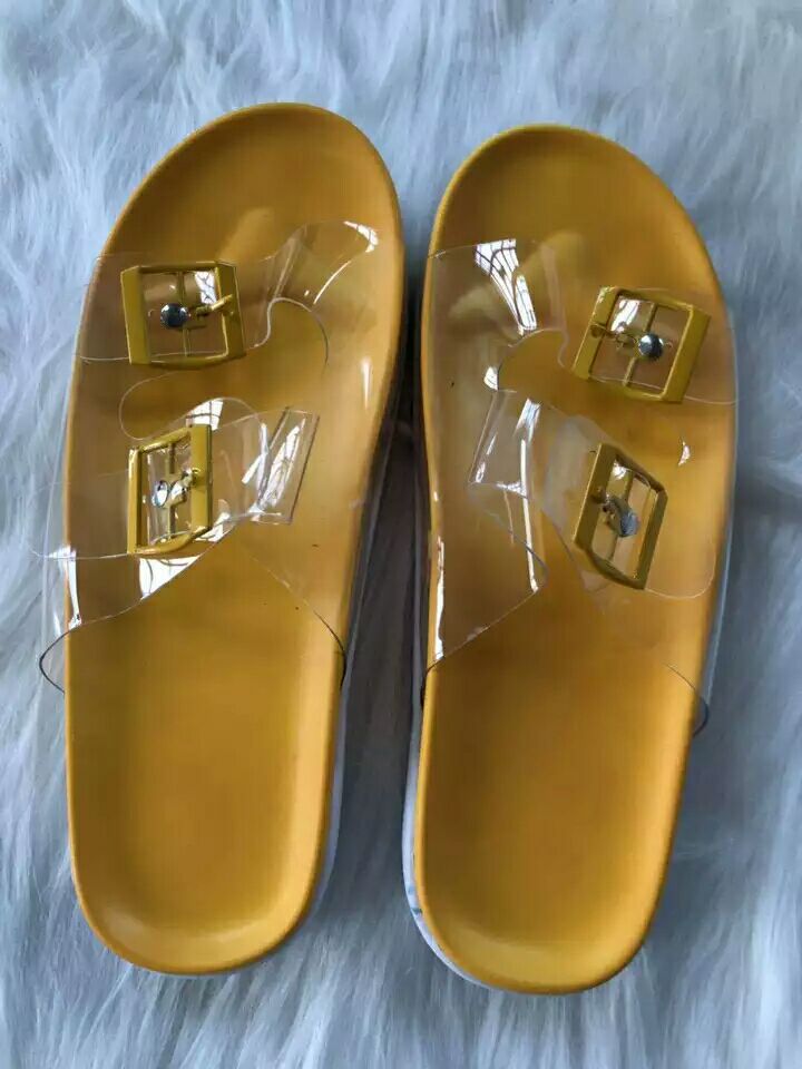 Crystal slippers beach shoes