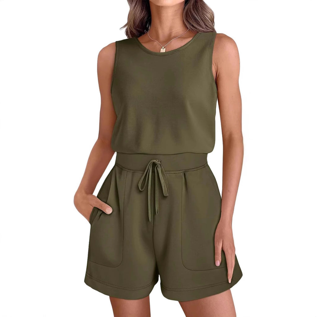 Romper Shorts Set