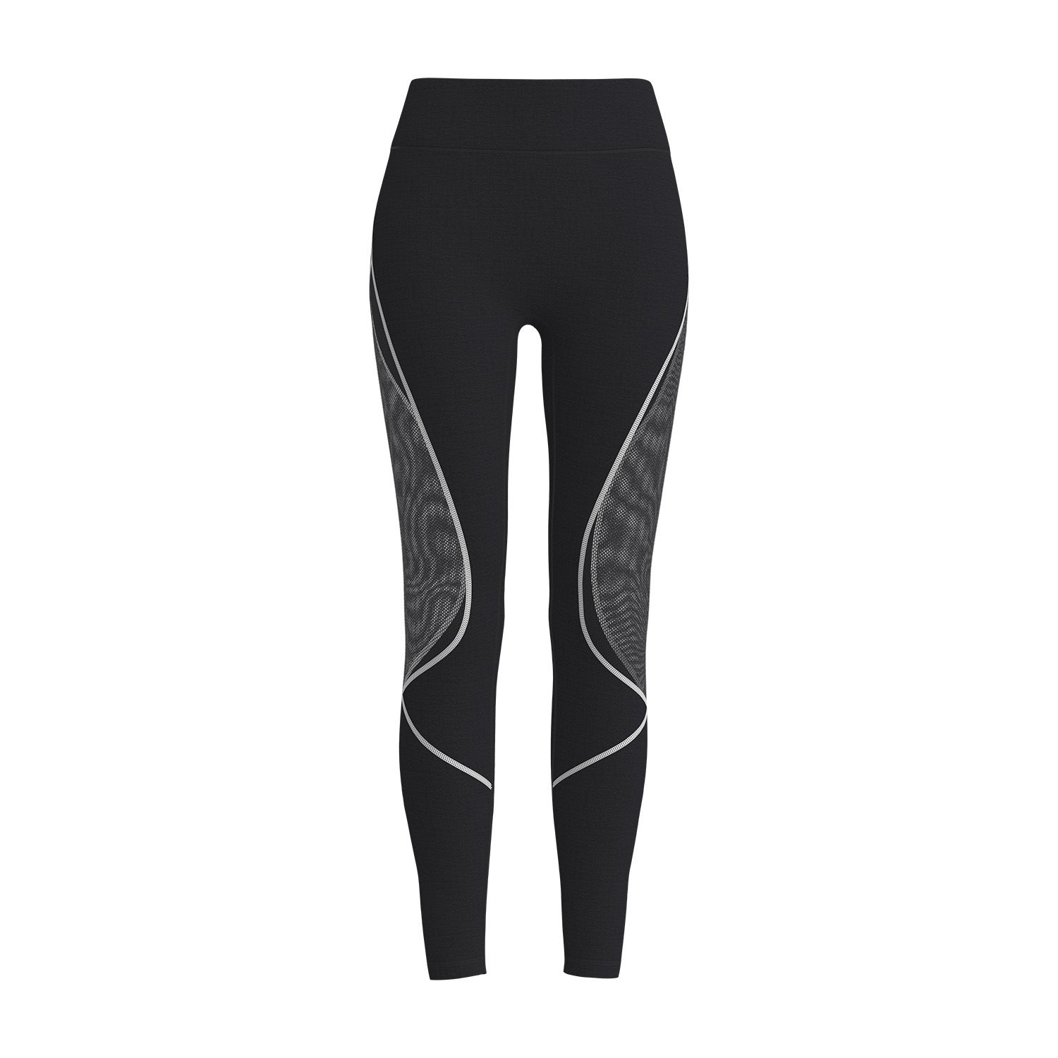 Mesh American High Waist Leggings