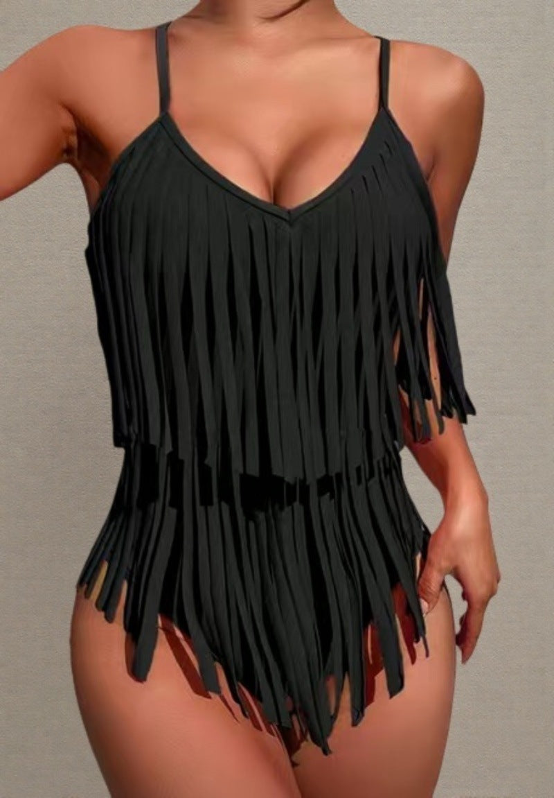 1 Piece Figure-hugging Backless Swimsuit