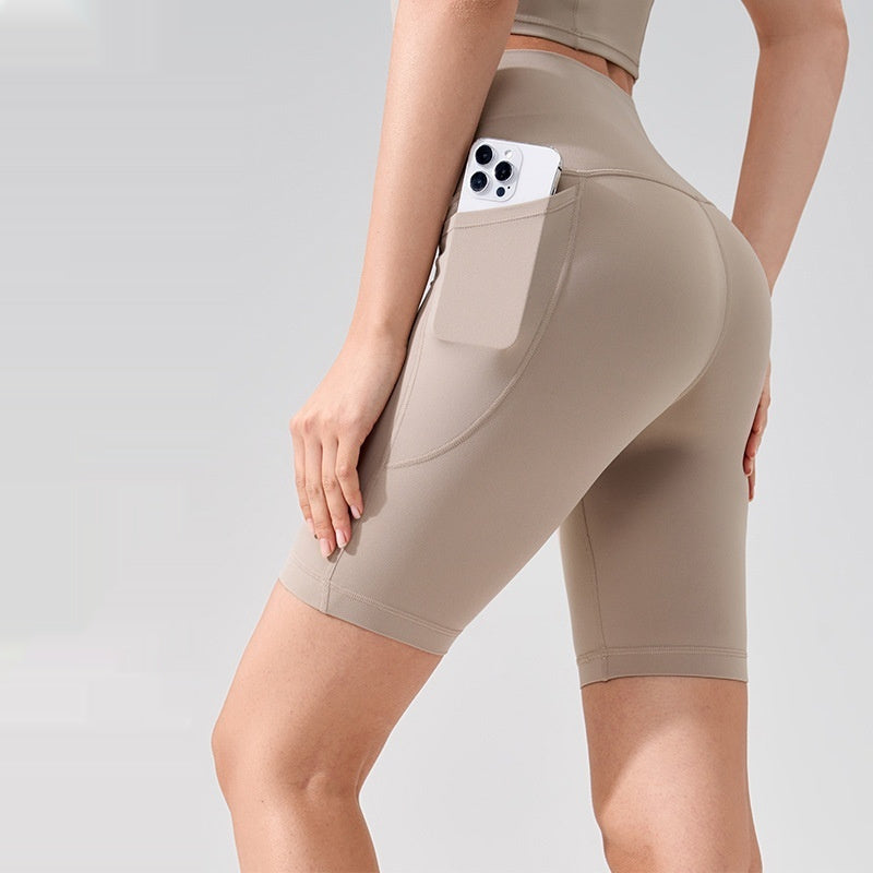 High Waist Hip Lift Pocket Leggings