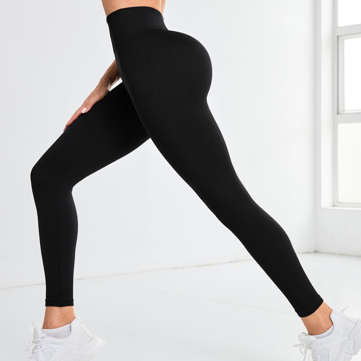 High Waist Hip Lift Workout Running Leggings
