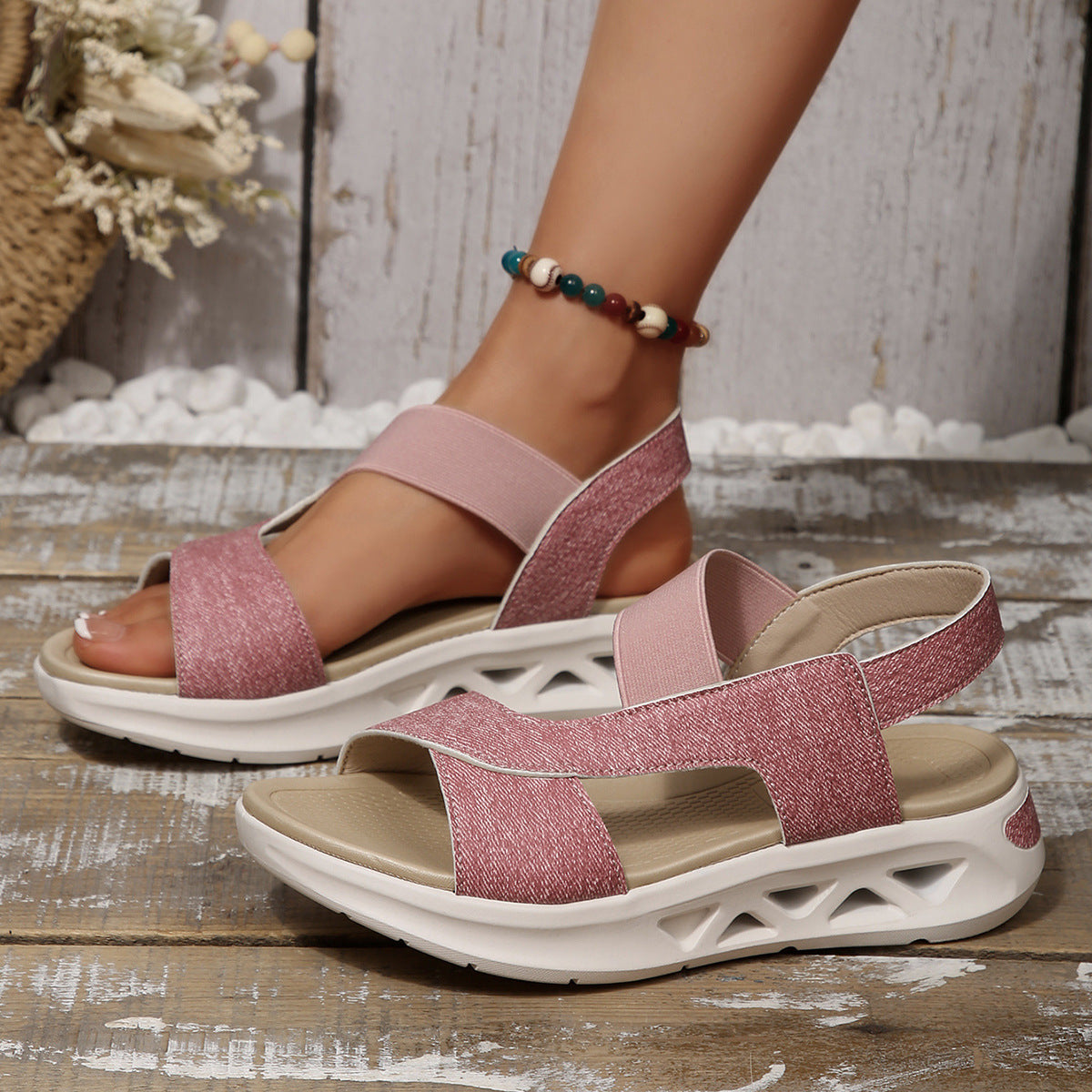Platform Beach Sandals