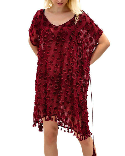Fringe Beach Blouse