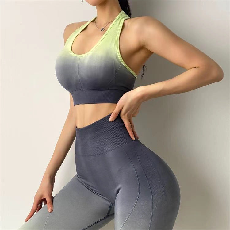 Two Piece Seamless Gym Set