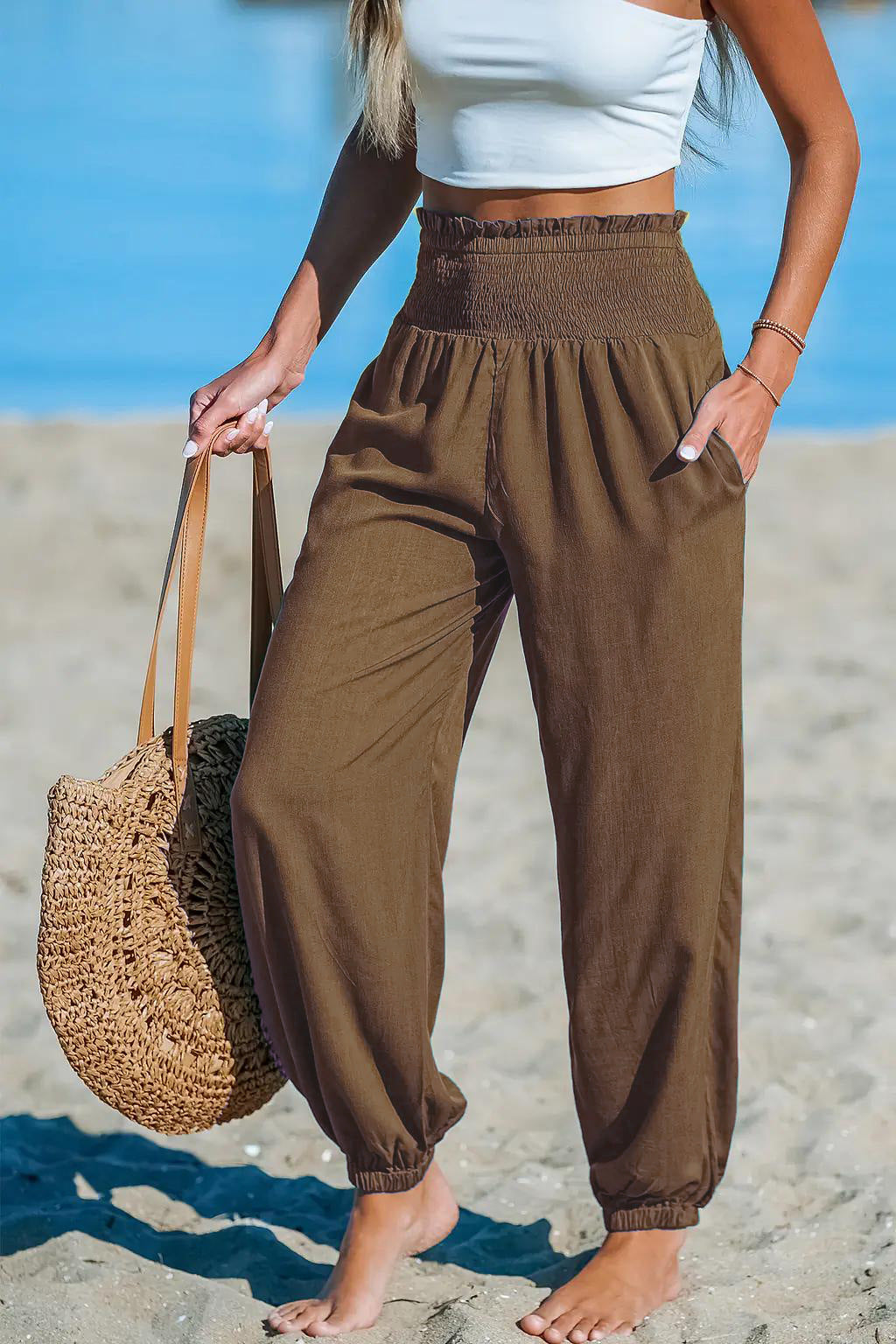 Loose Beach Casual Leggings