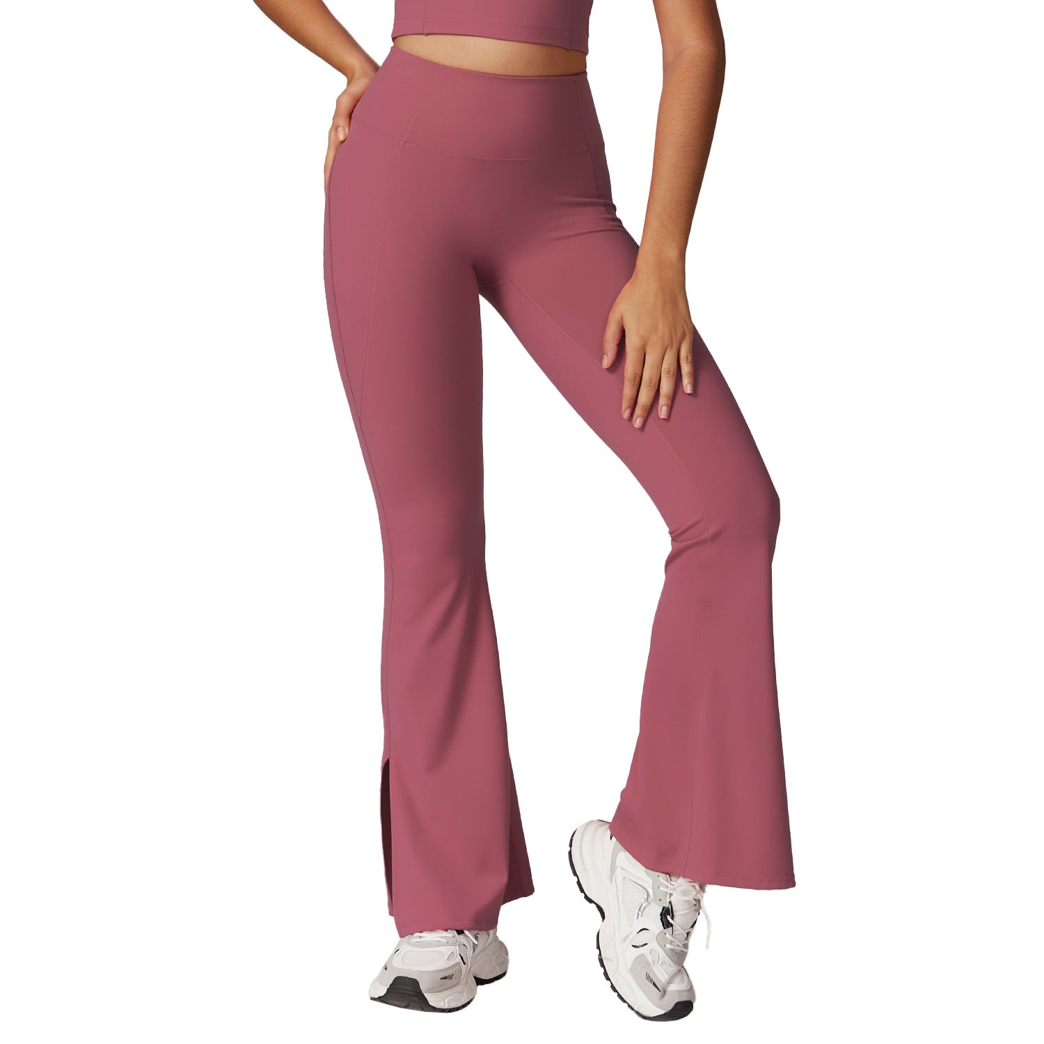 Bell-Bottom Fitness Leggings