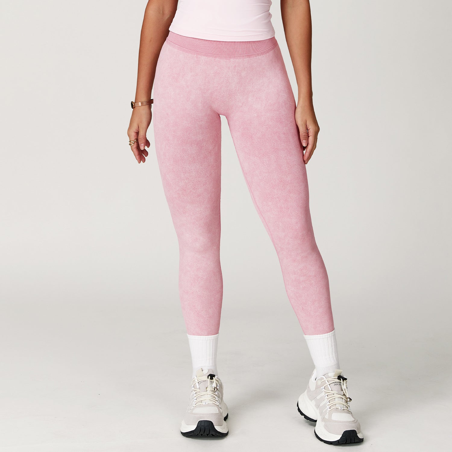 Seamless Stone Washed Butt Scrunch Leggings