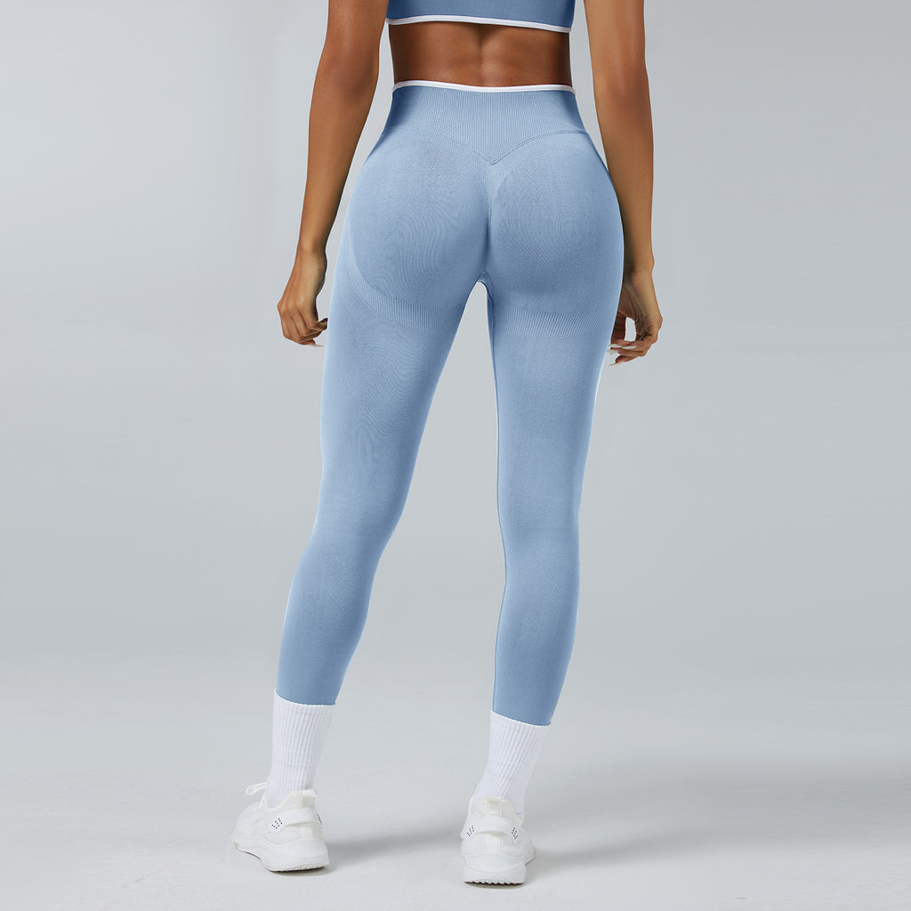 Seamless Knitted Quick-drying Leggings