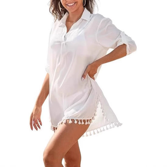 Tassel Beach Bikini Sundress