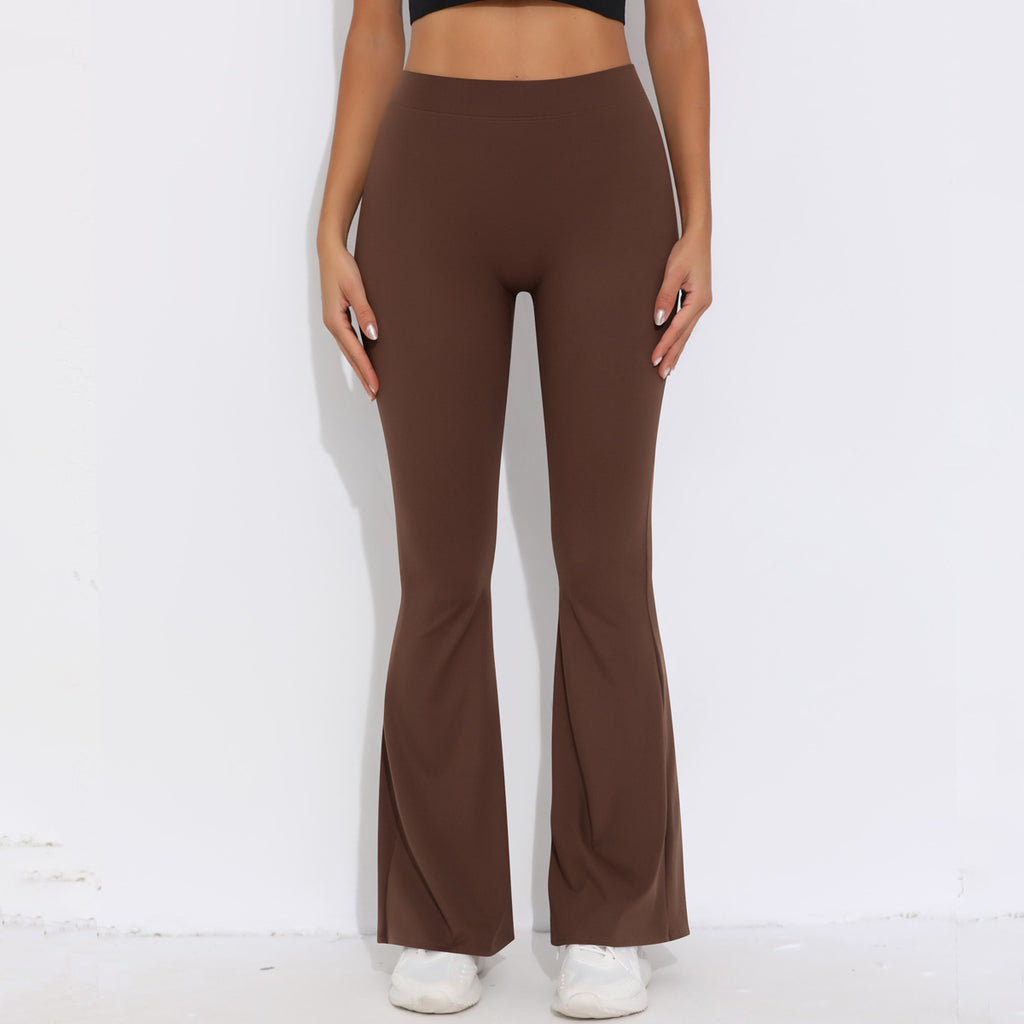 V Waist Wide-leg Leggings