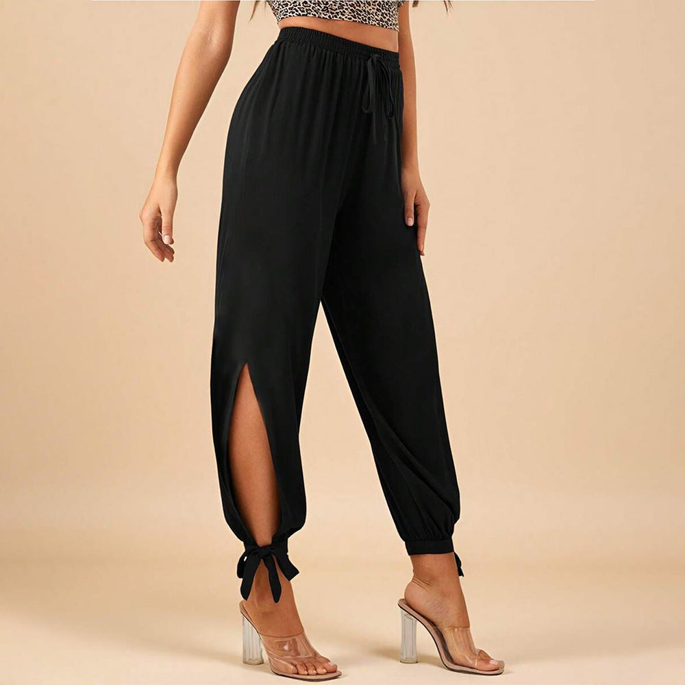 Drawstring Casual Pants