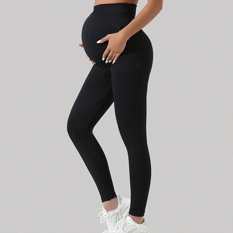 Pregnant Women Seamless Maternity Leggings