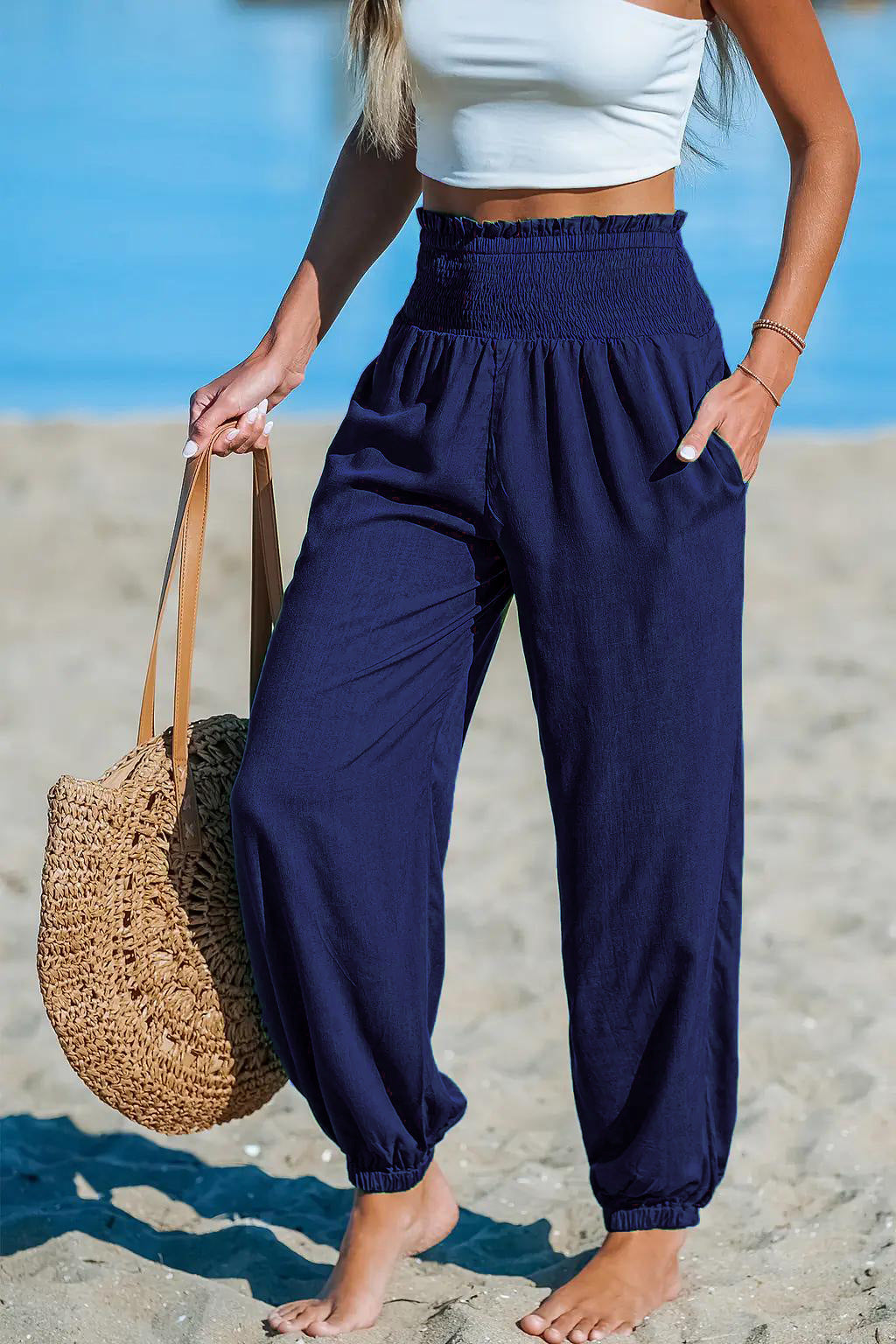 Loose Beach Casual Leggings