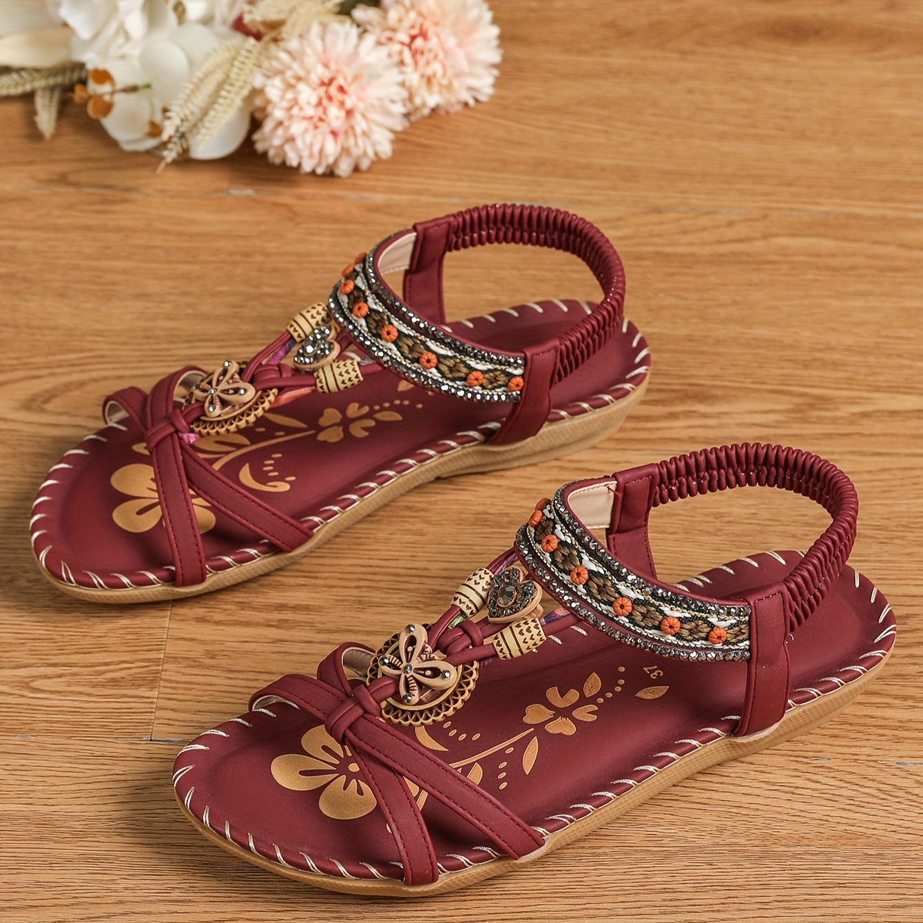 Open Toe Beach Sandals