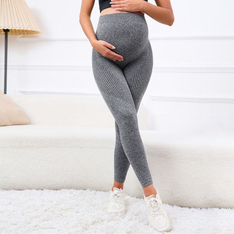 Three-dimensional Belly Support Pregnancy Leggings