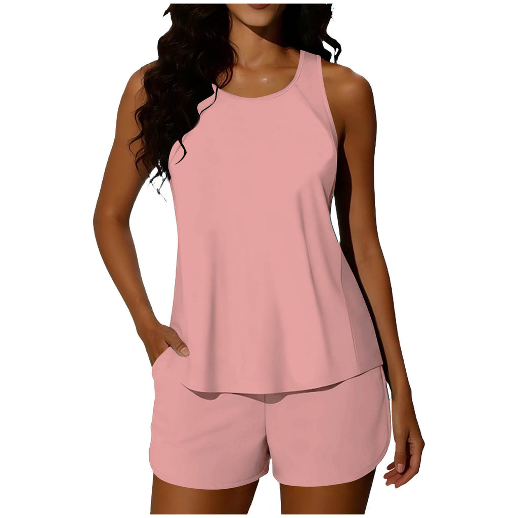 Summer Solid 2 Piece Set