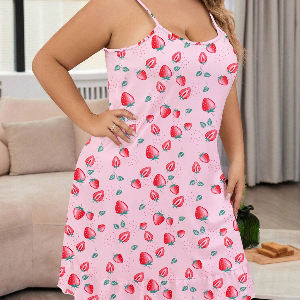 Plus Size foody Pajamas