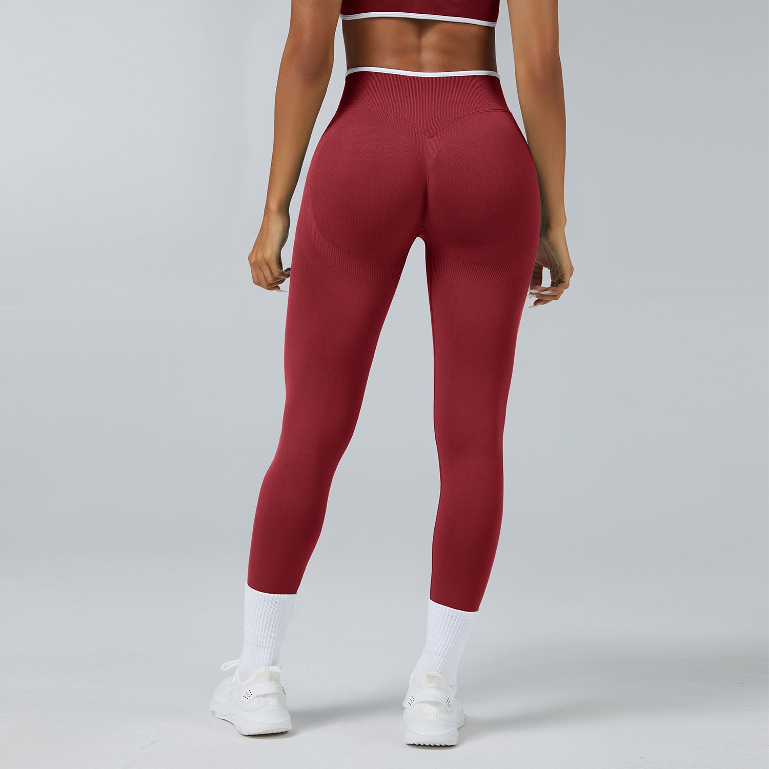 Seamless Knitted Quick-drying Leggings