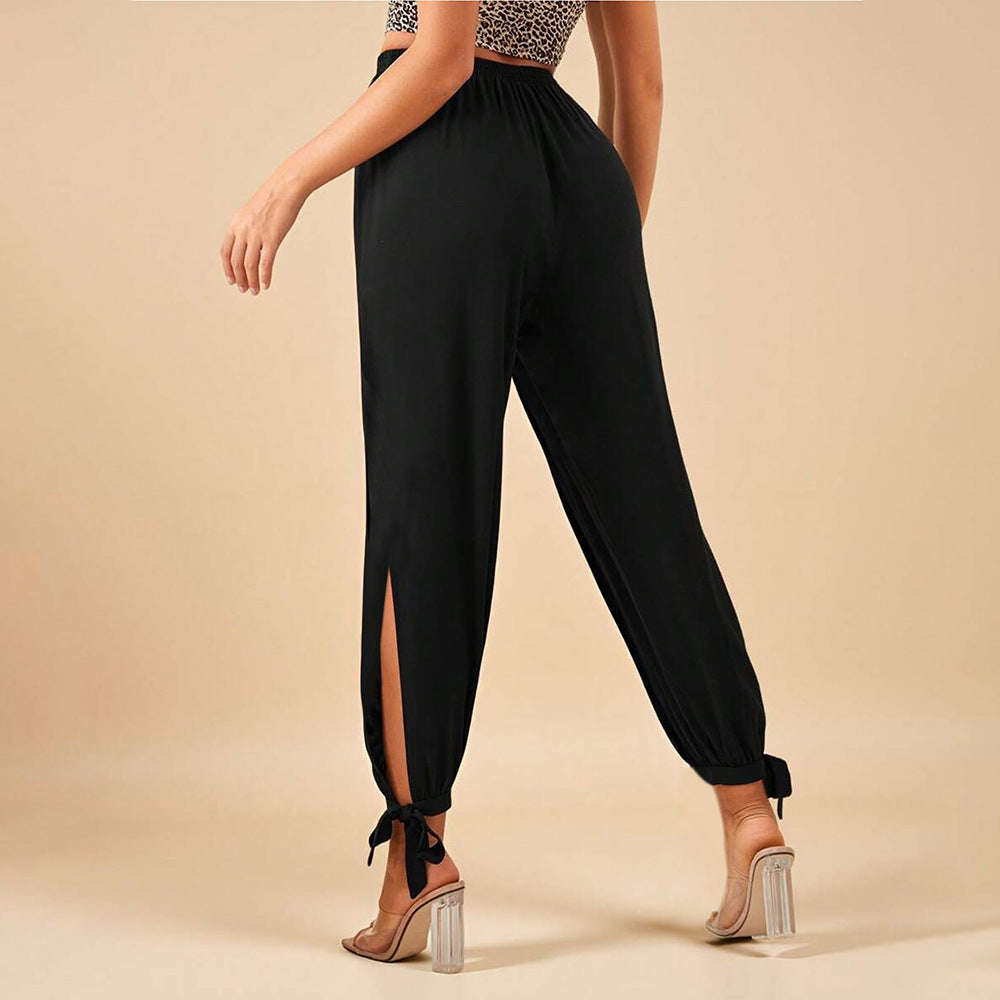 Drawstring Casual Pants