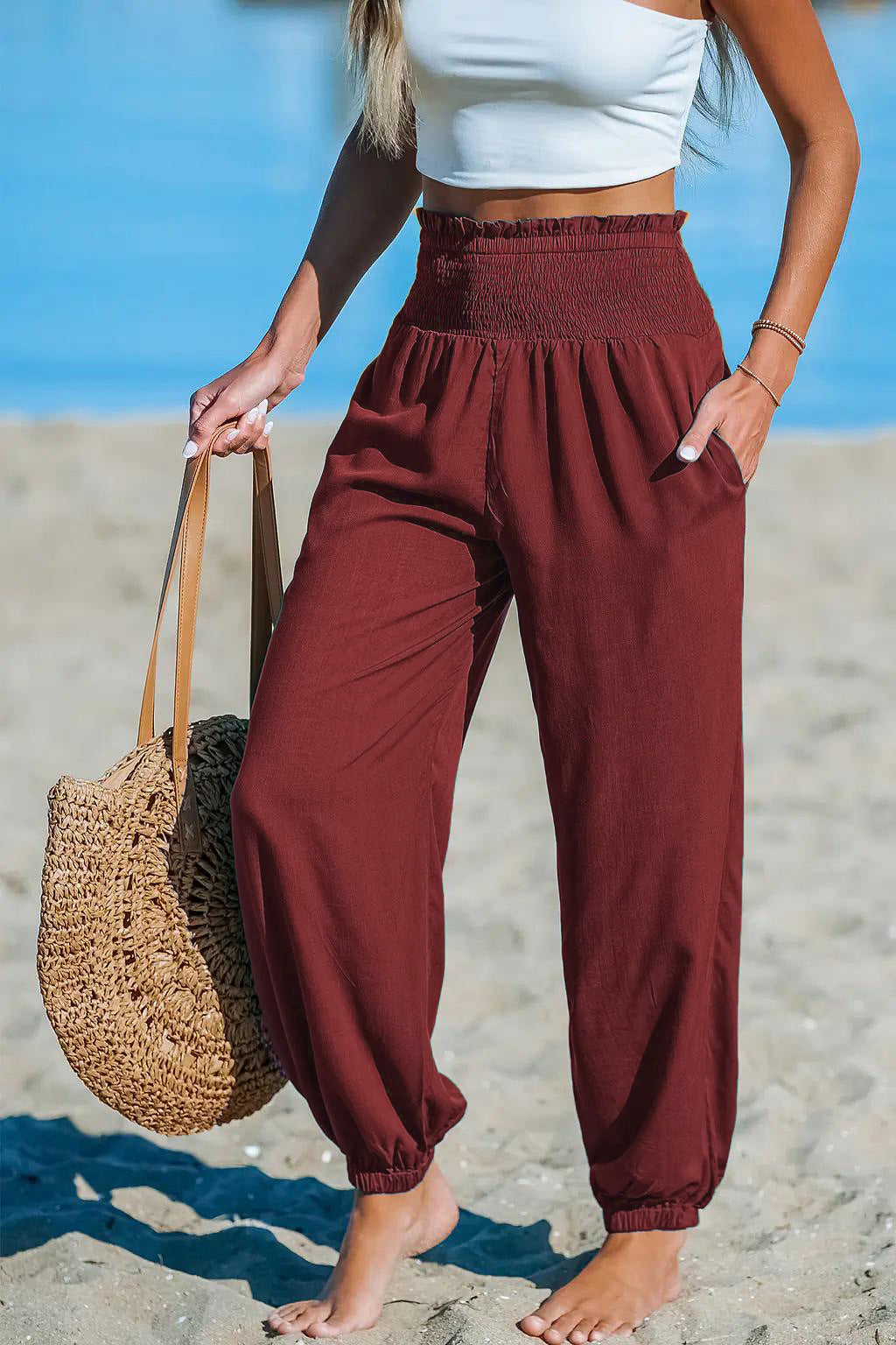 Loose Beach Casual Leggings