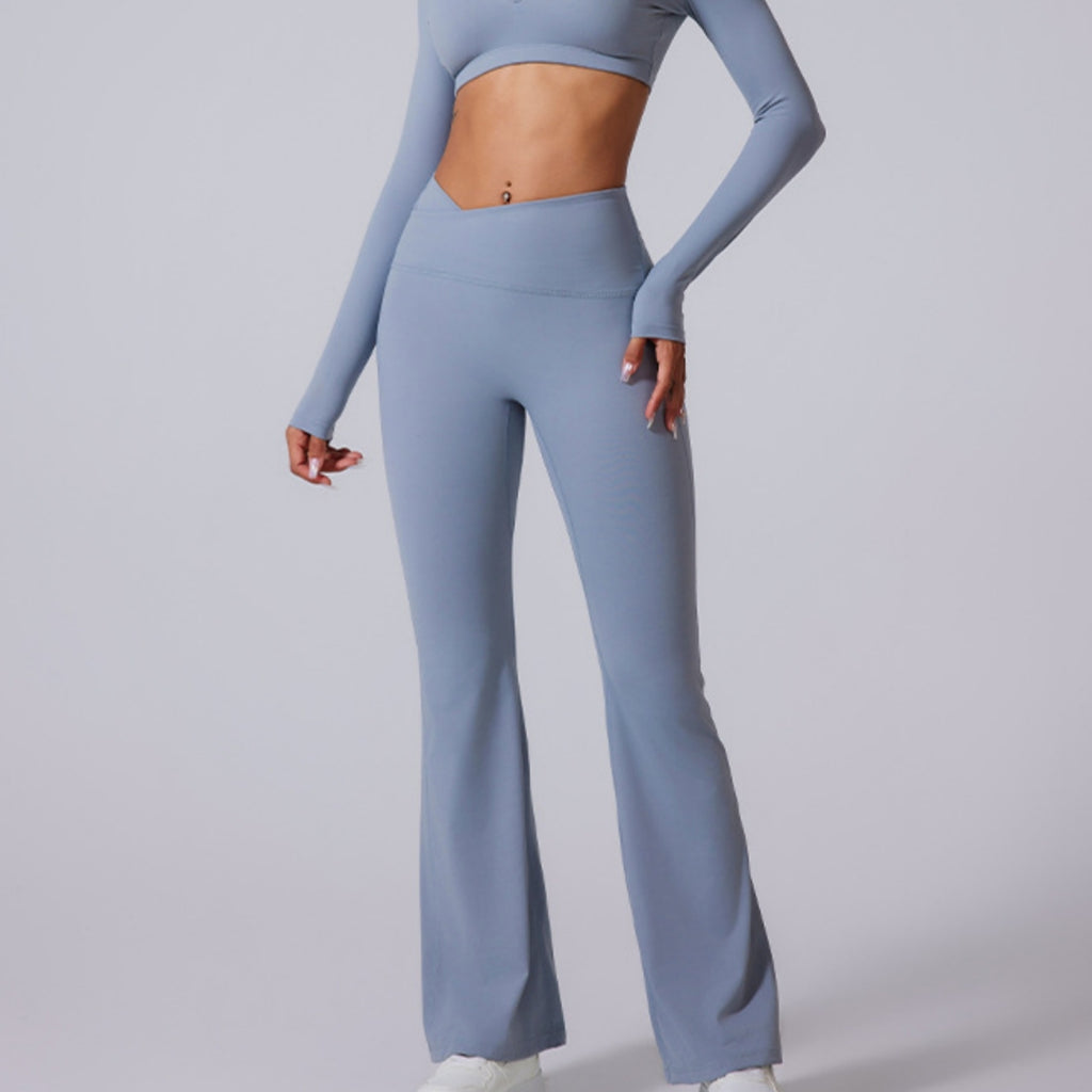 Brushed Texture High Waist Leggings