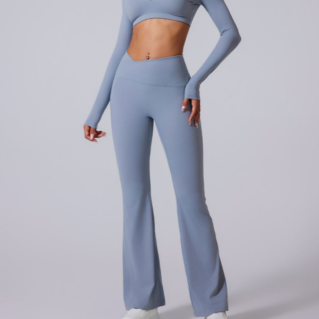 Brushed Texture High Waist Leggings